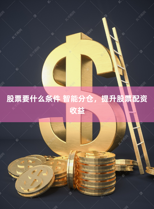股票要什么条件 智能分仓，提升股票配资收益